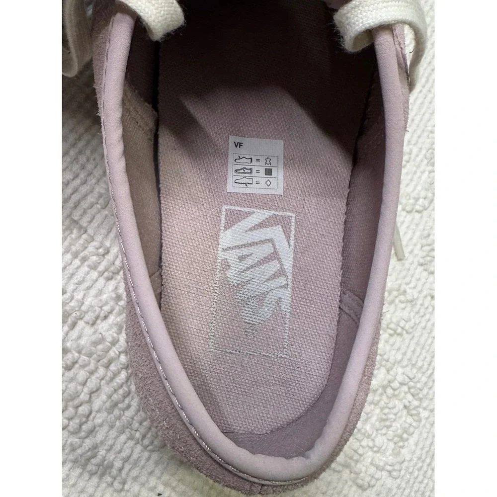Vans Authentic Stacked Platform Sneakers Lavender Suede Women 7 Men 5.5